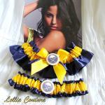 Buffalo Sabres Garter - Wedding Garter Set