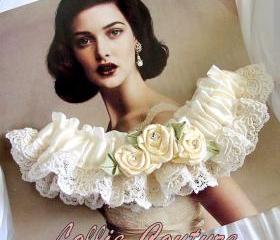 Vintage Lace / Wedding Garter set / garters / bridal garter set